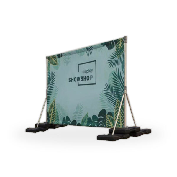 Scianka outdoor z grafika tekstylna 300 x 230 cm